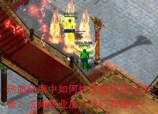 ��Ѫ˽������ο���ˢ����Ʒװ������ʦְҵ�ӵ㼼������Щ��
