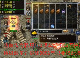 ��Ѫ����˽��170�汾������ο�����������ȡ����װ������սBOSS��ְҵ���似������Щ��