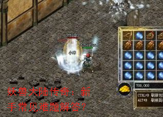 妖兽大陆传奇:新手常见难题解答? 妖兽大陆传奇:新手常见难题解答?