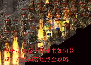 传奇私服道士技能书如何获取?打怪掉落地点全攻略 传奇私服道士技能书如何获取?打怪掉落地点全攻略