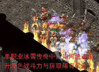 单职业冰雪传奇中,如何快速提升角色战斗力与获取稀有装备? 单职业冰雪传奇中,如何快速提升角色战斗力与获取稀有装备?