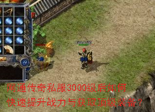 网通传奇私服3000级后如何快速提升战力与获取顶级装备? 网通传奇私服3000级后如何快速提升战力与获取顶级装备?