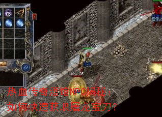 ��Ѫ����ƹ�NPC���أ���ο��ٻ�ȡ����������