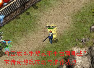 合击版本手游发布平台有哪些?求传奇游戏攻略与推荐站点。 合击版本手游发布平台有哪些?求传奇游戏攻略与推荐站点。