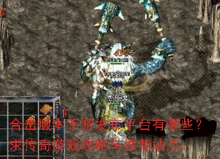 合击版本手游发布平台有哪些?求传奇游戏攻略与推荐站点。 合击版本手游发布平台有哪些?求传奇游戏攻略与推荐站点。