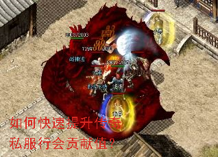 如何快速提升传奇私服行会贡献值? 如何快速提升传奇私服行会贡献值?