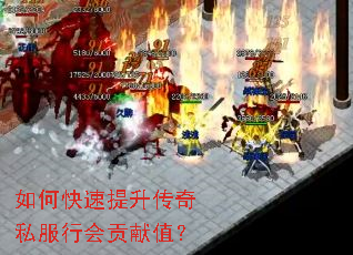 如何快速提升传奇私服行会贡献值? 如何快速提升传奇私服行会贡献值?